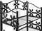 Casaria Plantenrek Etagere – 5 Planken Metaal 112x30x60 cm – Zwart