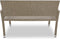 Casaria Polyrattan Tuinbank – 2-Zits UV-bestendig - Beige