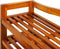 Casaria Schoenenrek 74x26x42cm - 80kg laadvermogen – Donkerbruin