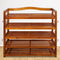 Casaria Schoenenrek 95x26x82cm – 200 kg laadvermogen – Donkerbruin