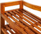 Casaria Schoenenrek 95x26x82cm – 200 kg laadvermogen – Donkerbruin