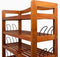 Casaria Schoenenrek 95x26x82cm – 200 kg laadvermogen – Donkerbruin
