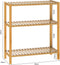 Casaria Schoenenrek - met 3 planken - 66x58x26 cm Bruin