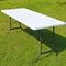 Casaria Tuintafel – 183x76cm Klapbaar Weerbestendig Draaggreep - Wit