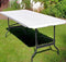 Casaria Tuintafel – 183x76cm Klapbaar Weerbestendig Draaggreep - Wit