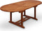 Casaria Tuintafel - FSC®-gecertificeerd Eucalyptushout - Bruin