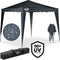 Casaria Vouwpaviljoen Capri - Popup 3x3m Antraciet