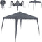 Casaria Vouwpaviljoen Capri - Popup 3x3m Antraciet