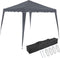 Casaria Vouwpaviljoen Capri - Popup 3x3m Antraciet