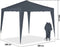 Casaria Vouwpaviljoen Capri - Popup 3x3m Antraciet