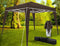 Casaria Vouwpaviljoen. party tent Capri - Popup donkerbruin 3x3m