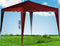 Casaria Vouwpaviljoen. party tent Capri - Popup donkerrood3x3m