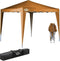 Casaria Vouwpaviljoen. party tent Capri - Popup lichtbruin 3x3m
