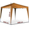 Casaria Vouwpaviljoen. party tent Capri - Popup lichtbruin 3x3m