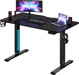 Casaria Zit Sta Bureau – Hoogte Verstelbaar Elektrisch - 110x60cm Zwart