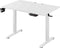 Casaria Zit Sta Bureau – Hoogte Verstelbaar Elektrisch 110x60cm - Wit