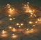 Cascade draadverlichting lichtsnoer met 160 lampjes classic warm wit met 8 lichtdraden - Lichtsnoeren - kerstverlichting