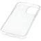 Case suitable for Apple iPhone 13 mini - transparent protective case, anti-yellow air cushion drop p