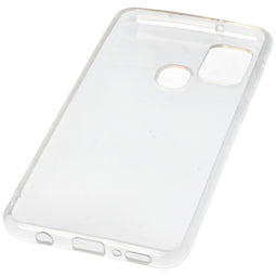 Case suitable for Samsung Galaxy A21 S - transparent protective cover, anti-yellow air cushion, fall