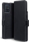 CaseBoutique Bookcase hoesje geschikt voor Samsung Galaxy A71 - Effen Zwart - Kunstleer