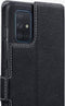 CaseBoutique Bookcase hoesje geschikt voor Samsung Galaxy A71 - Effen Zwart - Kunstleer