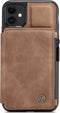Caseme - Backcover portemonnee hoes - Geschikt voor iPhone 11 - Cognac