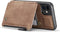Caseme - Backcover portemonnee hoes - Geschikt voor iPhone 11 - Cognac