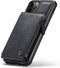 Caseme - Backcover portemonnee hoes - Geschikt voor iPhone 11 Pro Max - Grijs