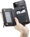 Caseme - Backcover portemonnee hoes - Geschikt voor iPhone 11 Pro Max - Grijs