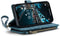 Caseme - Geschikt voor iPhone 14+ / 14 Plus - Portemonnee hoes - Blauw
