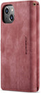 Caseme - Geschikt voor iPhone 14+ / 14 Plus - Portemonnee hoes - Rood