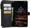 Caseme - Geschikt voor iPhone 14+ / 14 Plus - Portemonnee hoes - Zwart