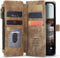 Caseme - Geschikt voor iPhone 14 - Portemonnee hoes - Bruin