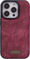 Caseme Geschikt voor iPhone 14 Pro hoesje - Backcover - Rood