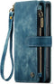 Caseme - Geschikt voor iPhone 14 Pro - Portemonnee hoes - Blauw