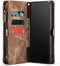 Caseme - Geschikt voor Samsung Galaxy S20 FE - Vintage 2 in 1 portemonnee hoes - Bruin
