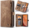 Caseme - Geschikt voor Samsung Galaxy S20 FE - Vintage 2 in 1 portemonnee hoes - Bruin