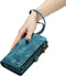 Caseme Geschikt voor Samsung Galaxy S22 hoes - Vintage 2 in 1 portemonnee - Blauw
