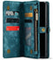 Caseme Geschikt voor Samsung Galaxy S22 hoes - Vintage 2 in 1 portemonnee - Rood