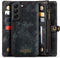 Caseme Geschikt voor Samsung Galaxy S22 Plus / S22+ hoes - Vintage 2 in 1 portemonnee - Zwart