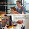 Caseme Geschikt voor Samsung Galaxy S22 Ultra hoes - Vintage 2 in 1 portemonnee - Bruin