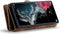 Caseme Geschikt voor Samsung Galaxy S22 Ultra hoes - Vintage 2 in 1 portemonnee - Bruin