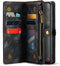 Caseme - Geschikt voor Samsung Galaxy S23 Plus / S23+ - Vintage 2 in 1 portemonnee hoes - Zwart