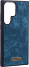 Caseme Geschikt voor Samsung Galaxy S23 Ultra hoesje - Backcover -Blauw