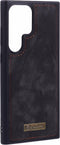 Caseme Geschikt voor Samsung Galaxy S23 Ultra hoesje - Backcover - Zwart