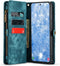 Caseme - Geschikt voor Samsung Galaxy S23 - Vintage 2 in 1 portemonnee hoes - Blauw
