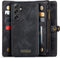 Caseme Geschikt voor Samsung Galaxy S24 Plus / S24+ hoes - Vintage 2 in 1 portemonnee - Zwart
