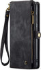 Caseme Geschikt voor Samsung Galaxy S24 Plus / S24+ hoes - Vintage 2 in 1 portemonnee - Zwart