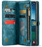 Caseme Geschikt voor Samsung Galaxy S24 Plus / S24+ hoes - Vintage 2 in 1 portemonnee - Lichtblauw