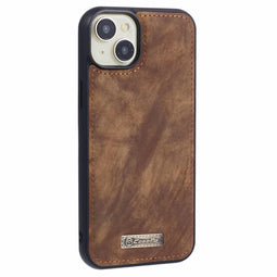 Caseme iPhone 15 Plus hoesje - Backcover - Bruin